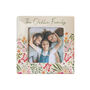 Personalised Floral Frame For Family Memories, thumbnail 4 of 4