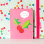 Mini Holly Berries Christmas Card, thumbnail 1 of 5