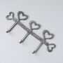 Handmade Iron Coat Rack Hooks. Choice Of Three Designs, thumbnail 7 of 12