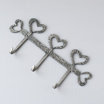 Handmade Iron Coat Rack Hooks. Choice Of Three Designs, 7 of 12