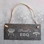 Personalised Bbq Slate Sign, thumbnail 2 of 4