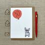 Personalised French Bulldog Puppy Birthday Card, thumbnail 2 of 6