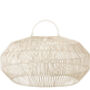 Extra Large White Rattan Lampshade, thumbnail 4 of 5