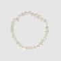 Alderley White Pearl Stretch Bracelet, thumbnail 2 of 3
