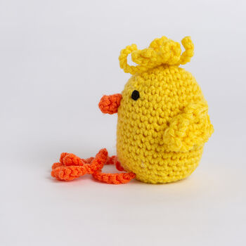 Mini Hugo Chick Duo Easy Crochet Kit, 5 of 10
