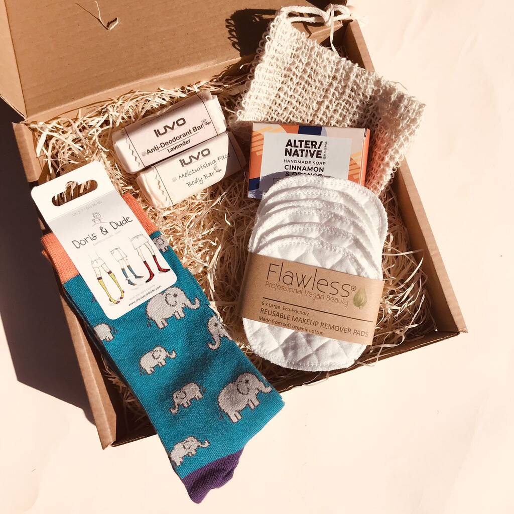 Pamper Eco Gift Set By Plastic Free Vegan Shop