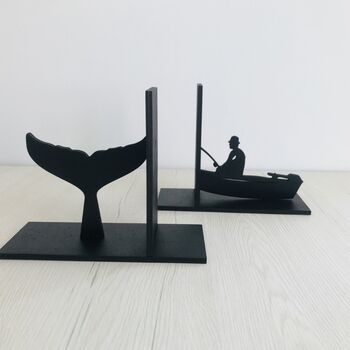 The Whale Bookends, 2 of 2