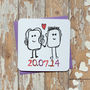 Personalised Date Anniversary Card, thumbnail 1 of 1