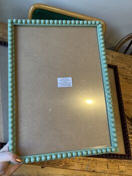 Handmade Bobbin Picture Frame A3, 3 of 4