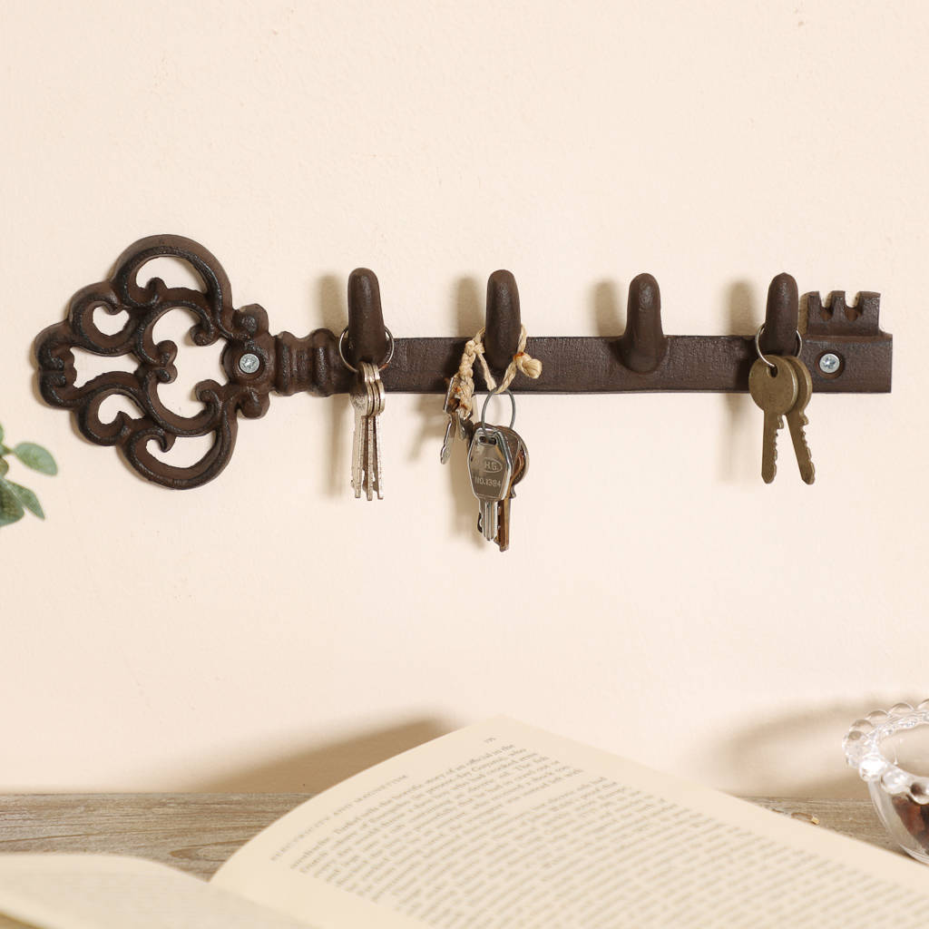 victorian charm key hook by dibor | notonthehighstreet.com