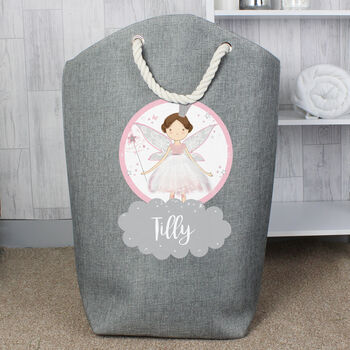 Personalised Fairy Princess Kids Storage Bag, 4 of 4