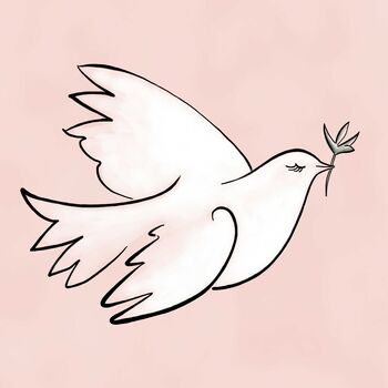 Peace Dove Print, 4 of 5