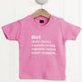 Girl Definition T Shirt, thumbnail 3 of 4