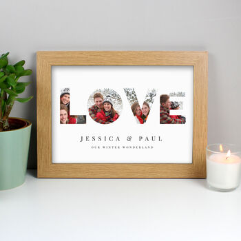 Personalised Photo Love Framed Print, 3 of 10