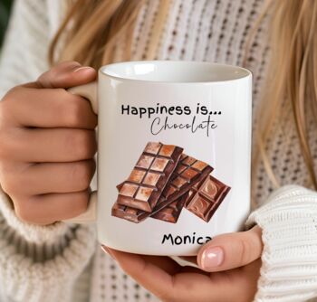 Personalised Mug For Chocolate Lovers, 3 of 6