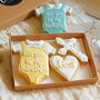 Personalised Hand Iced Godparent Cookie Letterbox Gift, thumbnail 1 of 3