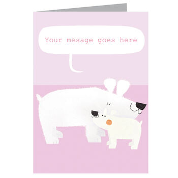 Personalised Polar Bears Card, 2 of 3