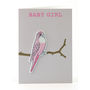 Budgie New Baby Card, thumbnail 2 of 2