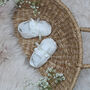 Christening Booties For Boys 'Oliver', thumbnail 1 of 12