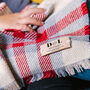 Personalised Couples Initials Blanket Or Throw, thumbnail 5 of 6