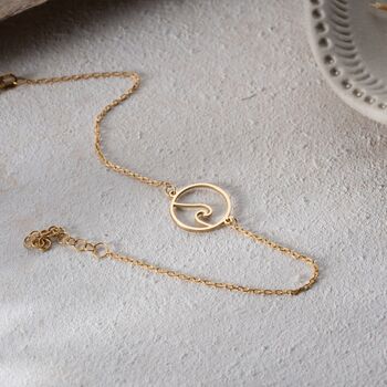 Sterling Silver Wave Bracelet, 7 of 8