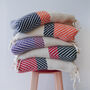 Personalised Recycled Cotton Throw, Sustainable Gift, thumbnail 8 of 11