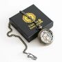 Steampunk Pocket Watch Bronze; The Percy, thumbnail 1 of 7