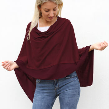 Personalised Wool Mix Poncho, 3 of 12