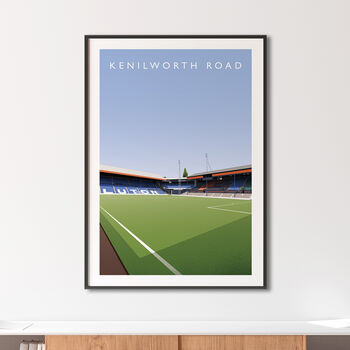 Luton Town Kenilworth Road Modern Era Poster, 3 of 8