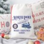 Personalised North Pole Express Large Santa Sack, thumbnail 1 of 2