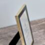 Isaac Jacobs Navy And Gold Tone Border Photo Frame, thumbnail 3 of 3
