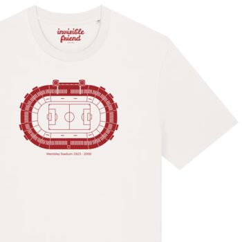 Wembley Stadium T Shirt For England Football Fans, 2 of 3