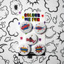 Set Of Five Superhero Badges, thumbnail 4 of 4