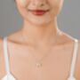 Sterling Silver 925 Lily Of The Valley Pendant Necklace, thumbnail 7 of 12