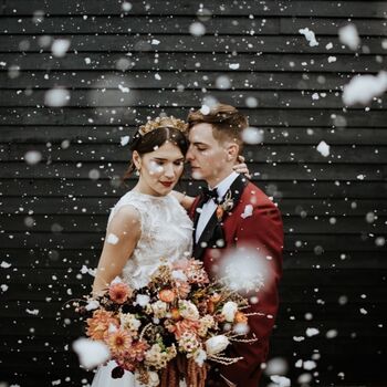 White Water Soluble Snow Confetti | Wedding Decor, 4 of 5