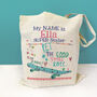 Personalised Love To Roller Skate Bag, thumbnail 5 of 12