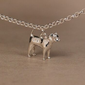 Personalised 3D Jack Russell Silver Chain Bracelet, 2 of 10