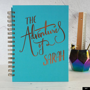 'The Adventures Of' Personalised Memory Book, 10 of 11