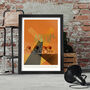 Amstel Gold Race Cycling Poster Print, thumbnail 4 of 4