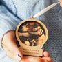 Personalised Christmas Pet Photo Bauble, thumbnail 1 of 6