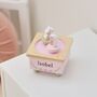 Personalised Wooden Woodland Animals Music Box 3y+, thumbnail 1 of 4