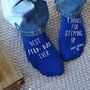 Personalised Stepdad Socks, thumbnail 1 of 4