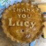 Large 'Thank You' Pork Pie Personalised, thumbnail 2 of 5