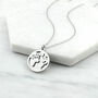 Personalised Special Location Coordinates Map Necklace, thumbnail 5 of 10
