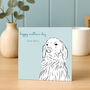 Personalised Golden Retriever Mother's Day Card, thumbnail 2 of 2