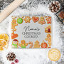 Personalised 'Christmas Cookies' Hinged Tin, thumbnail 1 of 4