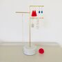 Gold And Marble Jewellery Stand, thumbnail 3 of 5