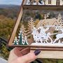 Light Up Santa And Trees Scene, thumbnail 5 of 5