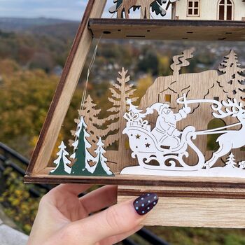 Light Up Santa And Trees Scene, 5 of 5