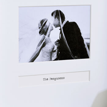 Personalised Wedding Day Frame, 5 of 6